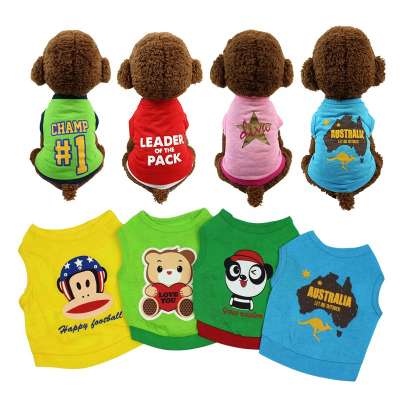 Wholesale Cute Pet Apparel Dog Clothes Summer Dog Vest